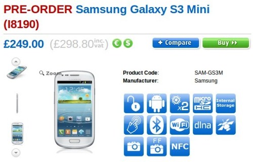 Samsung Galaxy S III Mini